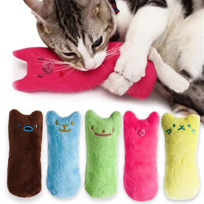 Kattmynteleksak – Interaktiv bitleksak med kattmynta | 6 färger