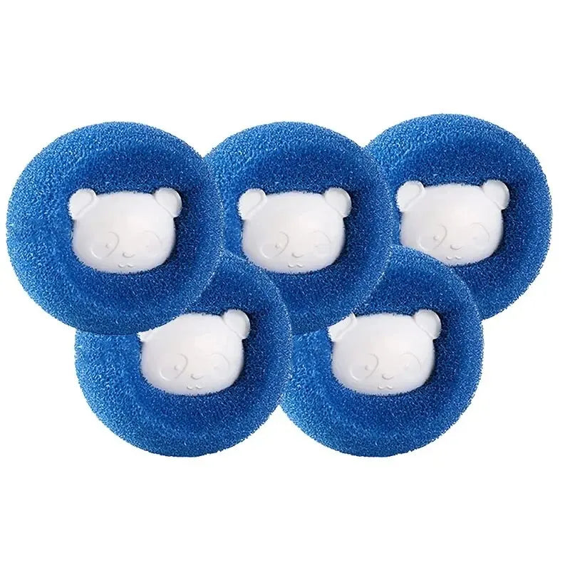 Pälsborttagarboll för tvätt – återanvändbar, 1, 3 eller 5-pack