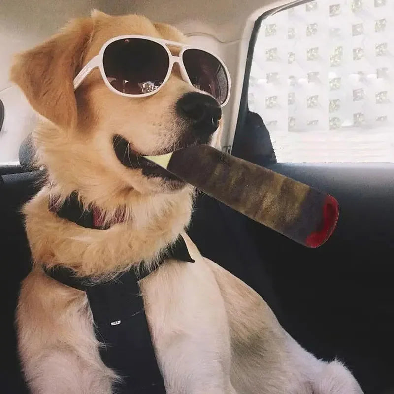 Hundleksak Cigarr i Plysch – Pip-leksak & Tuggleksak
